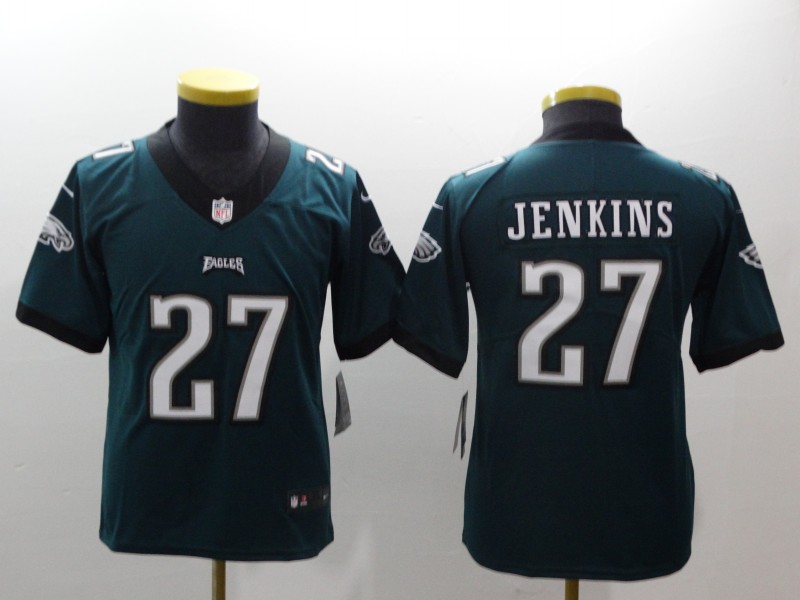 Youth Philadelphia Eagles 27 Jenkins green Nike NFL jerseys